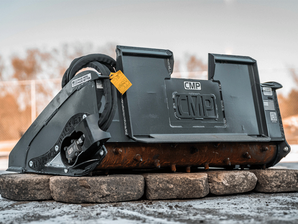 CMP mini hydra bucket for mini loaders