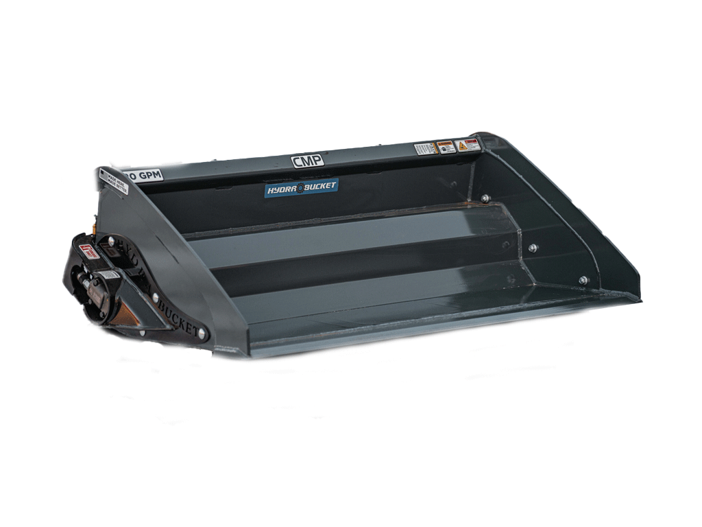CMP mini hydra bucket for mini loaders