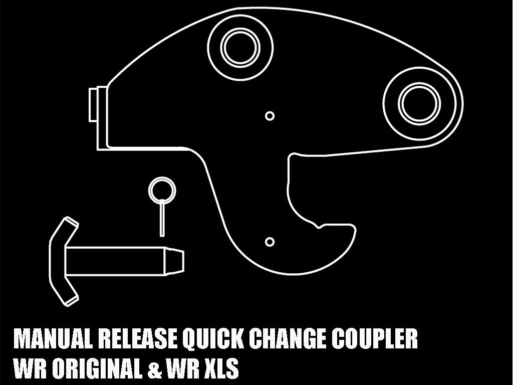 WAIN ROY Coupler Systems for excavators 12,500 to 20,000 lbs.