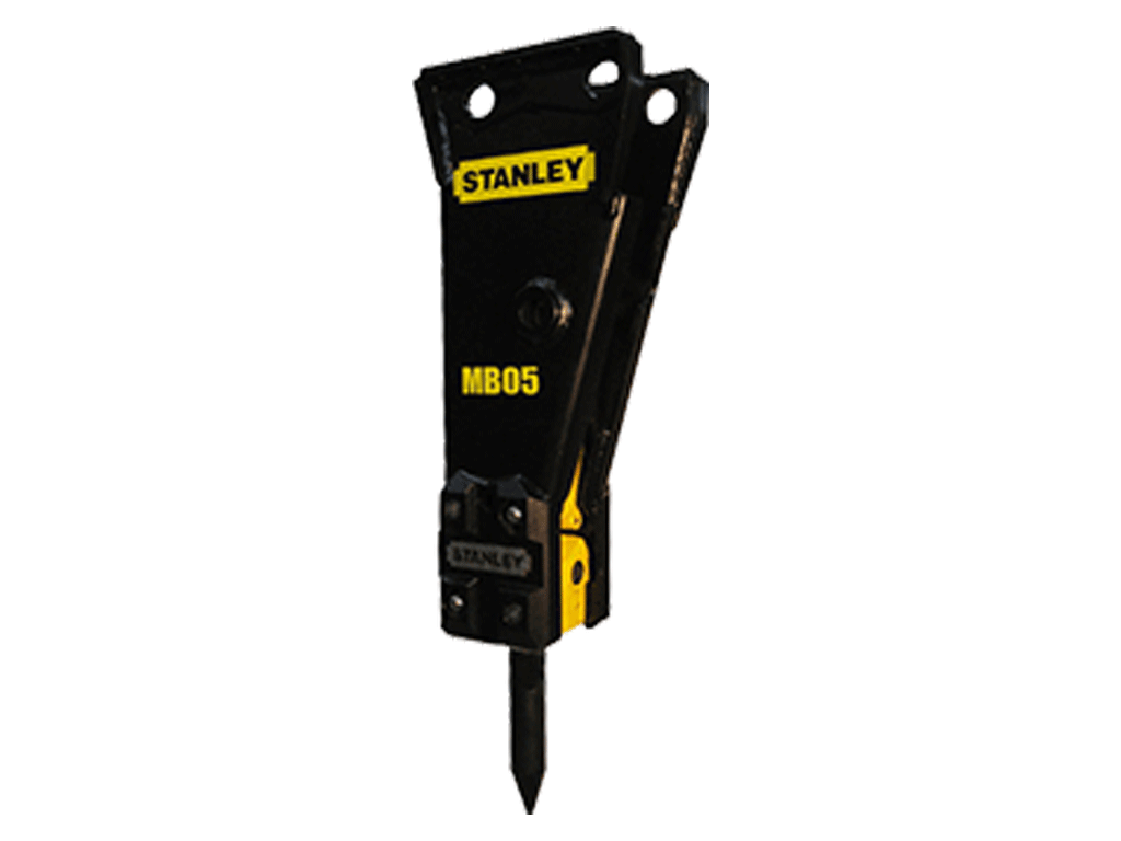 STANLEY hydraulic breakers for compact excavators
