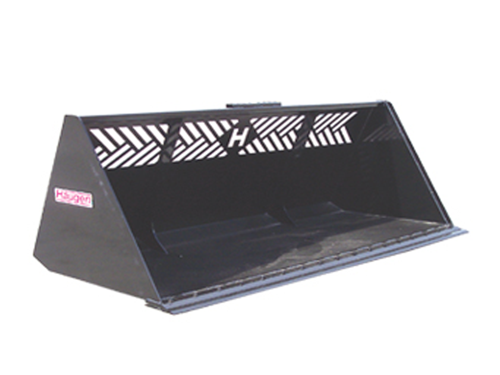 HAUGEN SNOW BUCKETS FOR SKID STEERS
