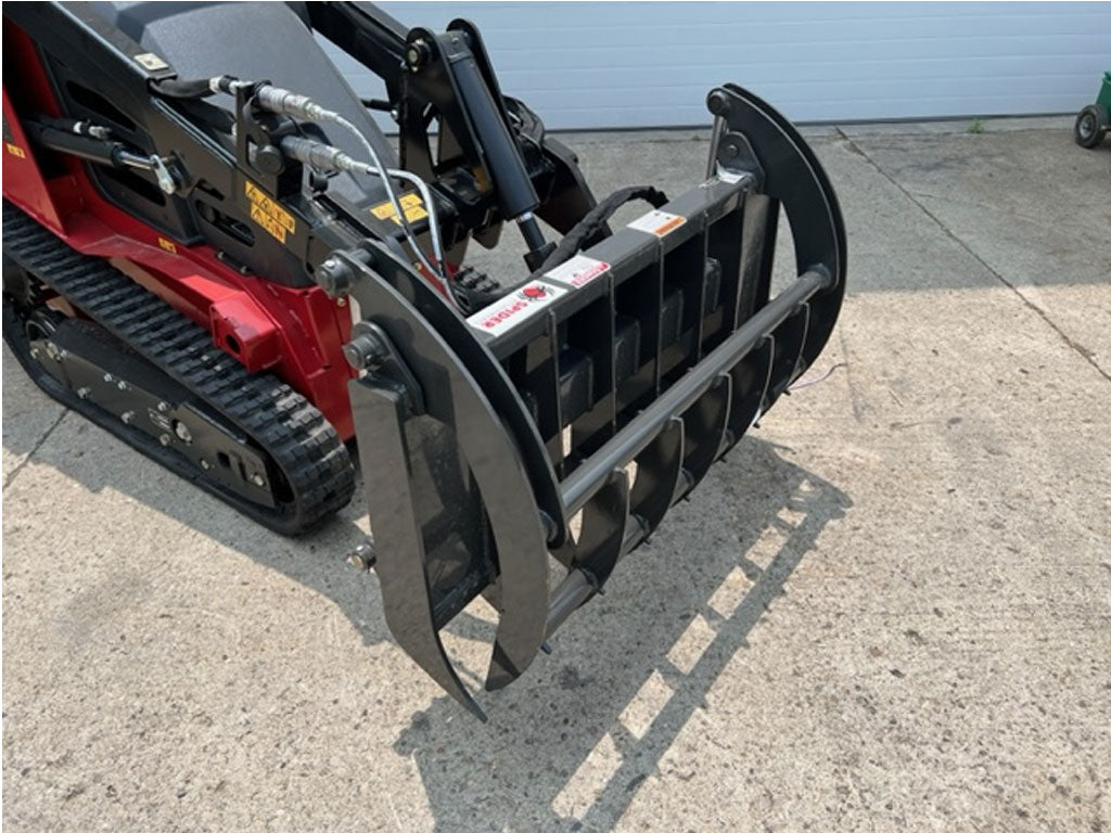 SPIDER Grapple Rake for mini loader