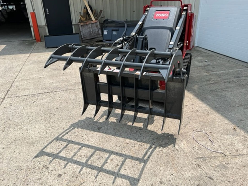SPIDER Grapple Rake for mini loader