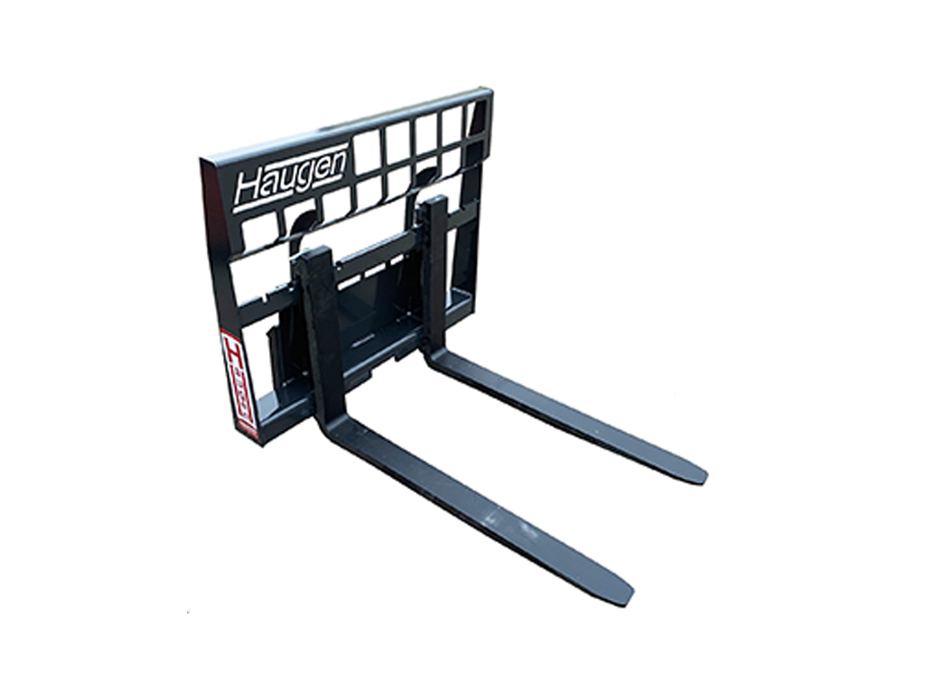 HORQUILLAS PARA PALETS HAUGEN PARA MINICARGADORA