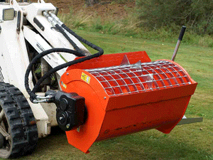 ETERRA Hurricane Mini Skid Steer Concrete Mixer