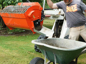 ETERRA Hurricane Mini Skid Steer Concrete Mixer