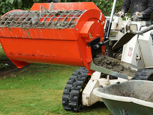 ETERRA Hurricane Mini Skid Steer Concrete Mixer