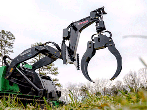 FECON Log Grapple for Mini Loader