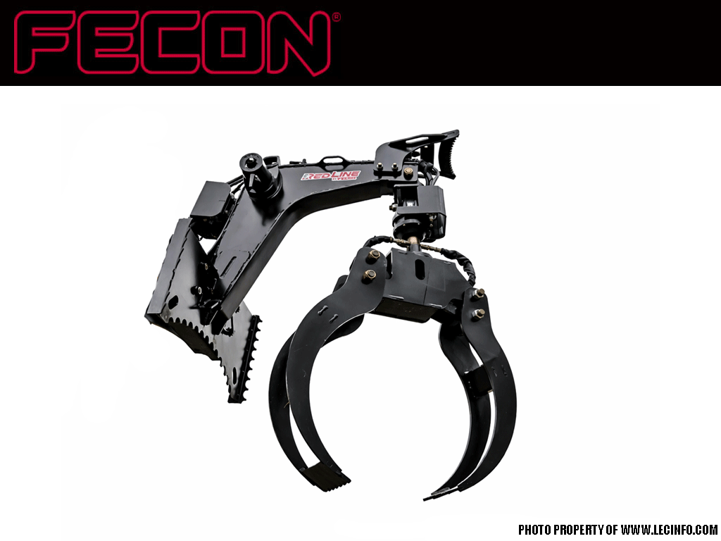 FECON Log Grapple for Mini Loader