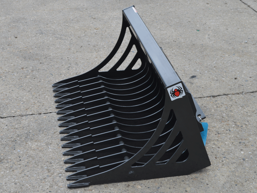 SPIDER ATTACHMENTS rock bucket for mini loader