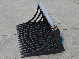 SPIDER ATTACHMENTS rock bucket for mini loader