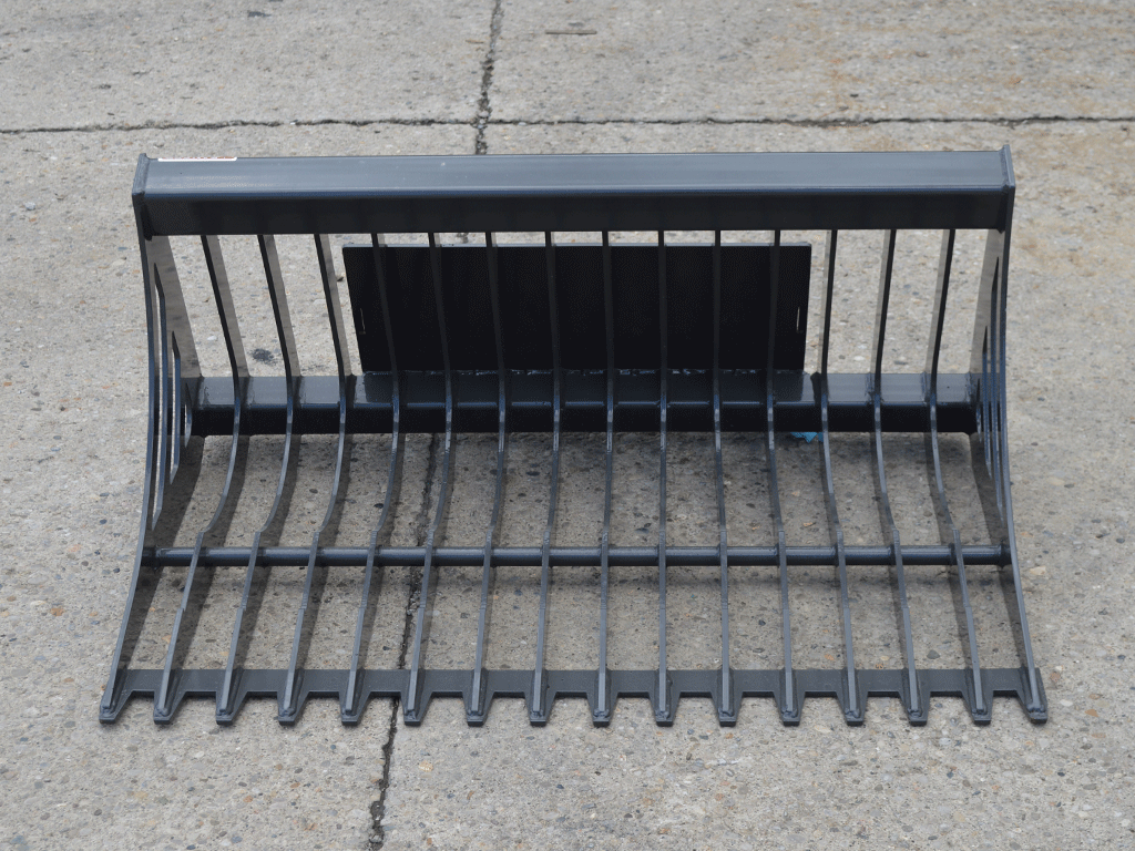 SPIDER rock bucket for mini loader