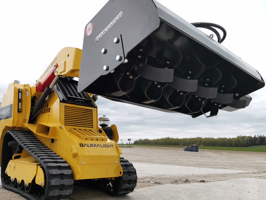 BaumaLight Tiller for Mini Loader