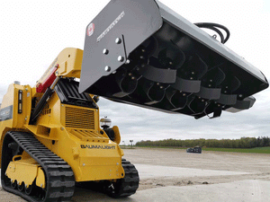 BaumaLight Tiller for Mini Loader