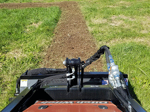 BLUE DIAMOND Rototiller for mini loader