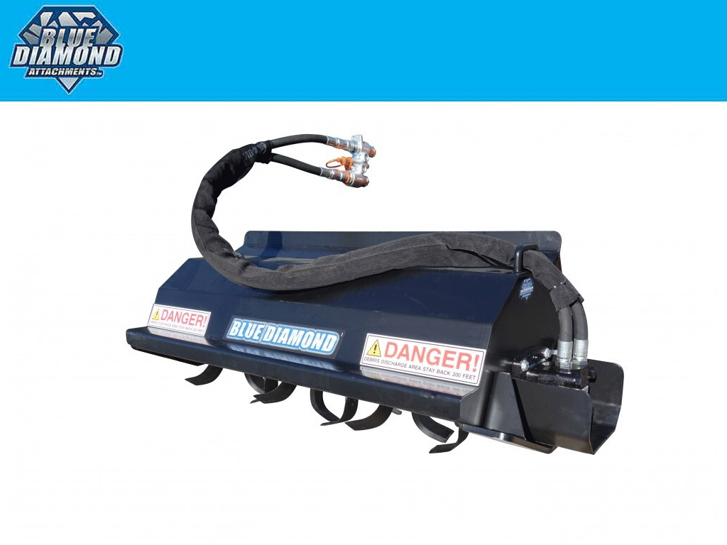 BLUE DIAMOND Rototiller for mini loader