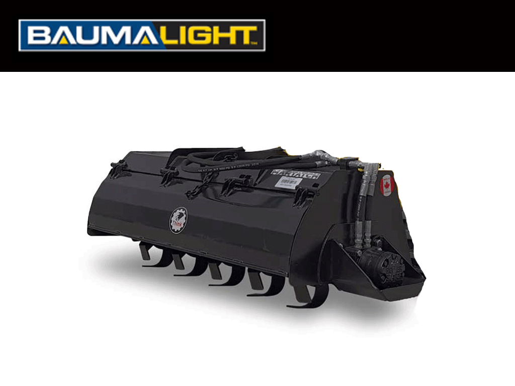 BaumaLight Tiller for Mini Loader