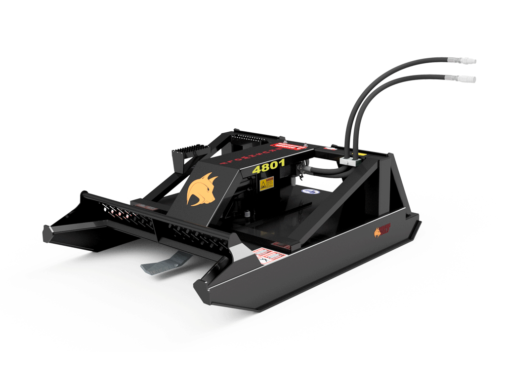 BRUSH WOLF Brush Cutter for Mini Loader