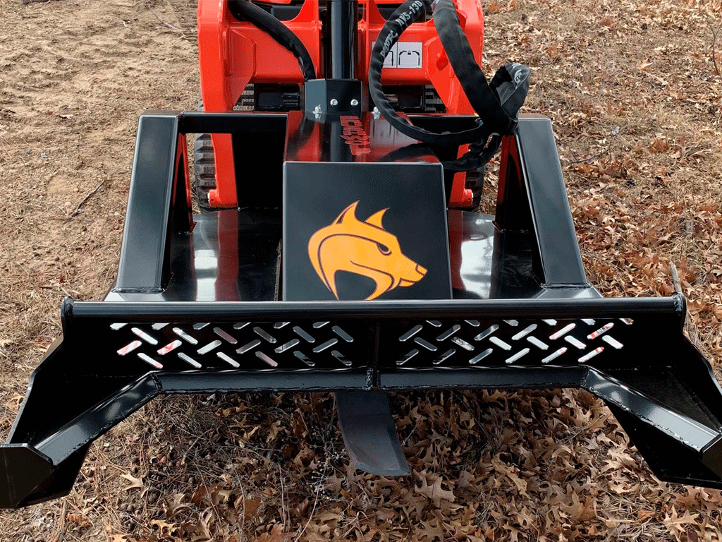 BRUSH WOLF Brush Cutter for Mini Loader
