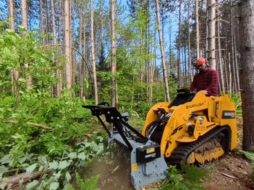 Baumalight MS530M Fixed-Tooth Mulcher for Mini Loaders