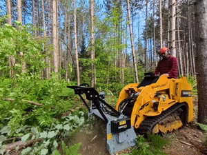 Baumalight MS530M Fixed-Tooth Mulcher for Mini Loaders