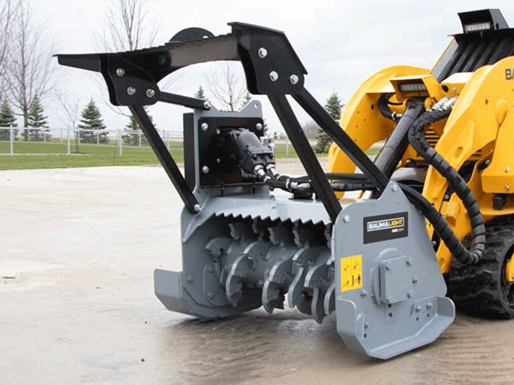 Baumalight MS530M Fixed-Tooth Mulcher for Mini Loaders