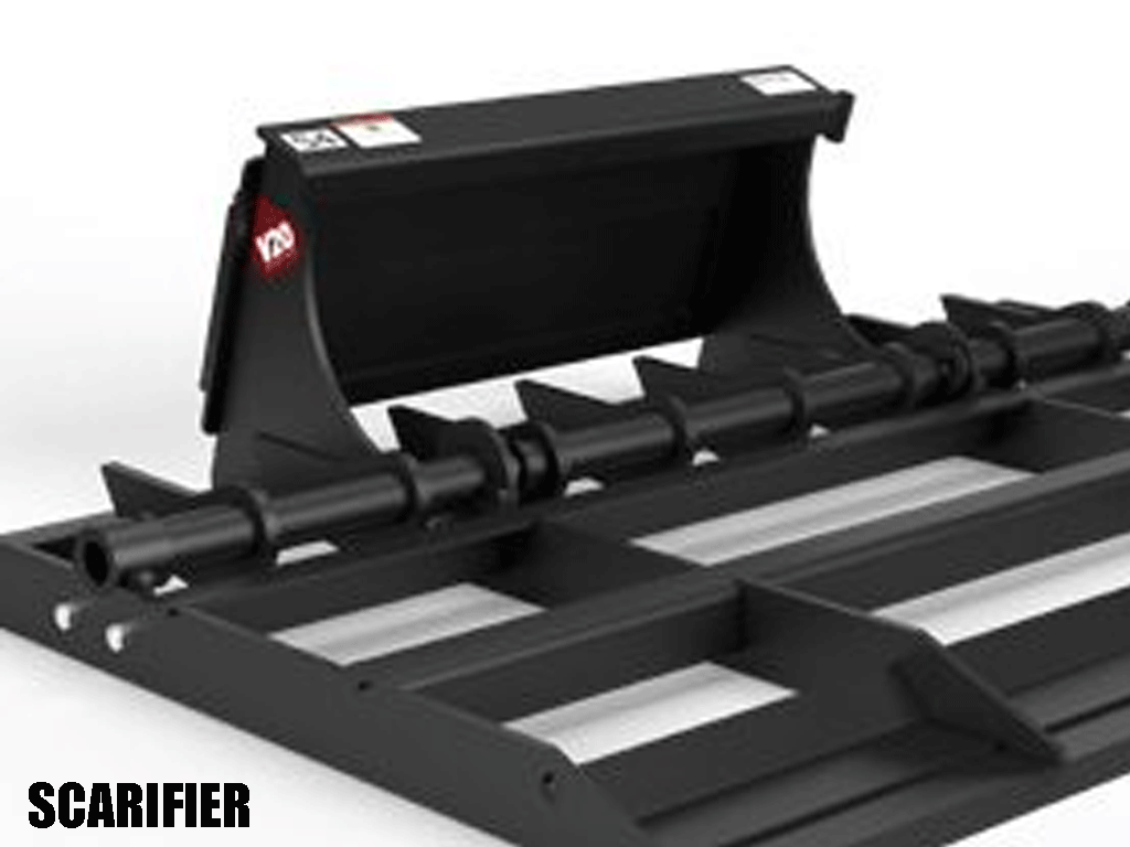 VIRNIG V20 land leveler for mini skid steer