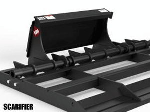 VIRNIG V20 land leveler for mini skid steer