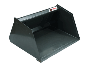 SPIDER ATTACHMENTS Snow and Mulch high capacity bucket for mini loader