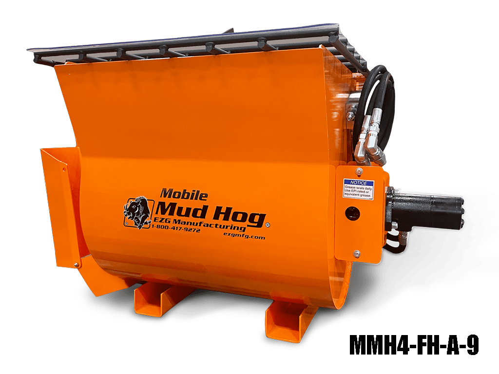 EZG crusher for skid steer