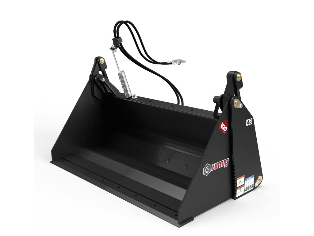 Virnig V20 Multi Purpose bucket (4-in-1) for mini loader