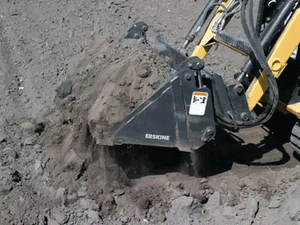 ESKINE 4-in-1 Combination Bucket for mini loader