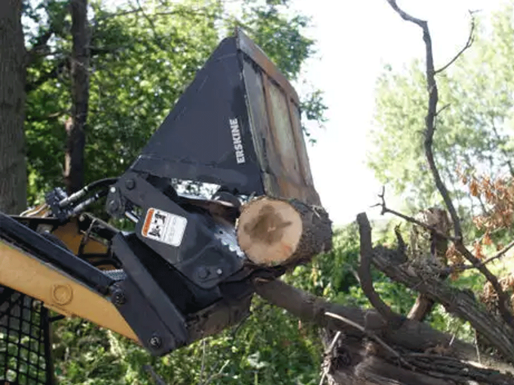 ESKINE 4-in-1 Combination Bucket for mini loader