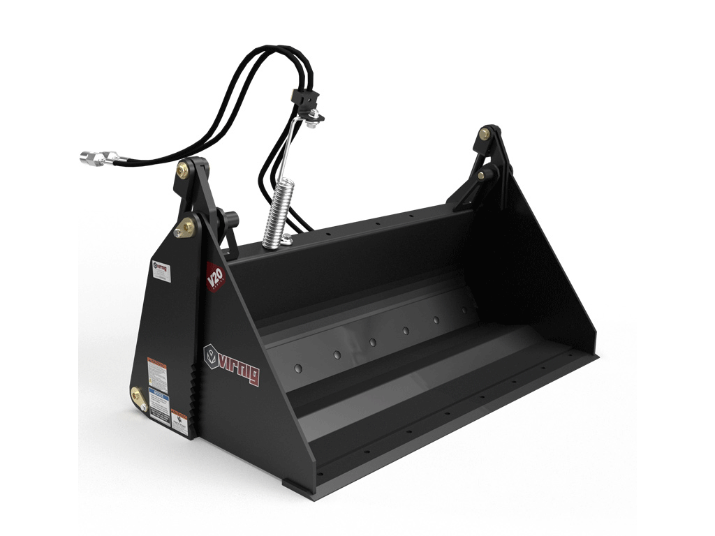 Virnig V20 Multi Purpose bucket (4-in-1) for mini loader