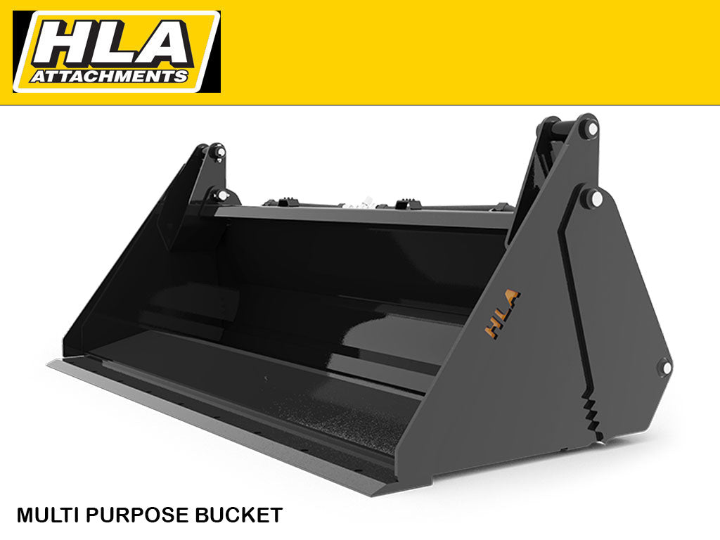 HLA 4-in-1 Multi Purpose Bucket for Skid Steer