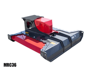 Mongo attachments rotary brush cutter for 6000 to 20000 lbs. excavators