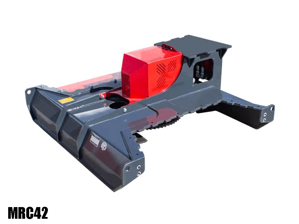 Mongo attachments rotary brush cutter for 6000 to 20000 lbs. excavators
