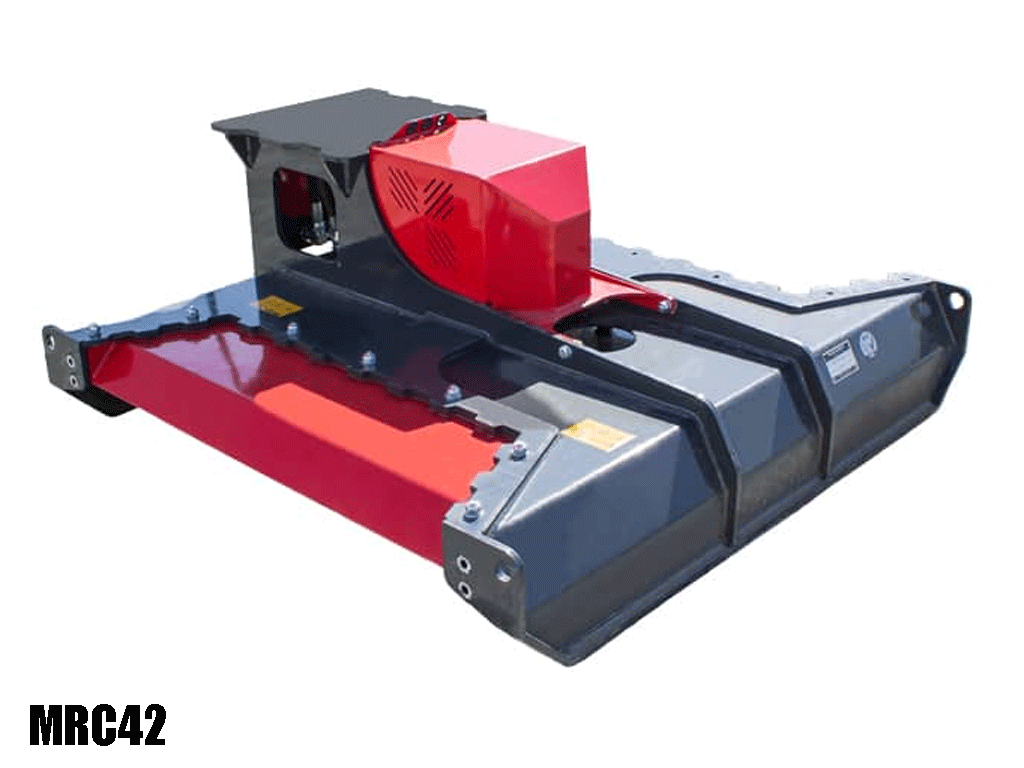 Mongo attachments rotary brush cutter for 6000 to 20000 lbs. excavators