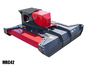 Mongo attachments rotary brush cutter for 6000 to 20000 lbs. excavators