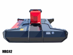 Mongo attachments rotary brush cutter for 6000 to 20000 lbs. excavators