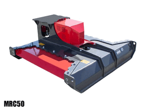 Mongo attachments rotary brush cutter for 6000 to 20000 lbs. excavators