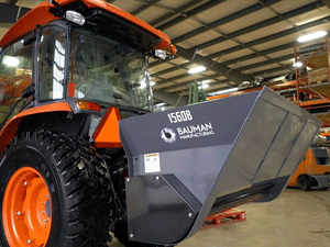 Bauman Material Drop Spreader