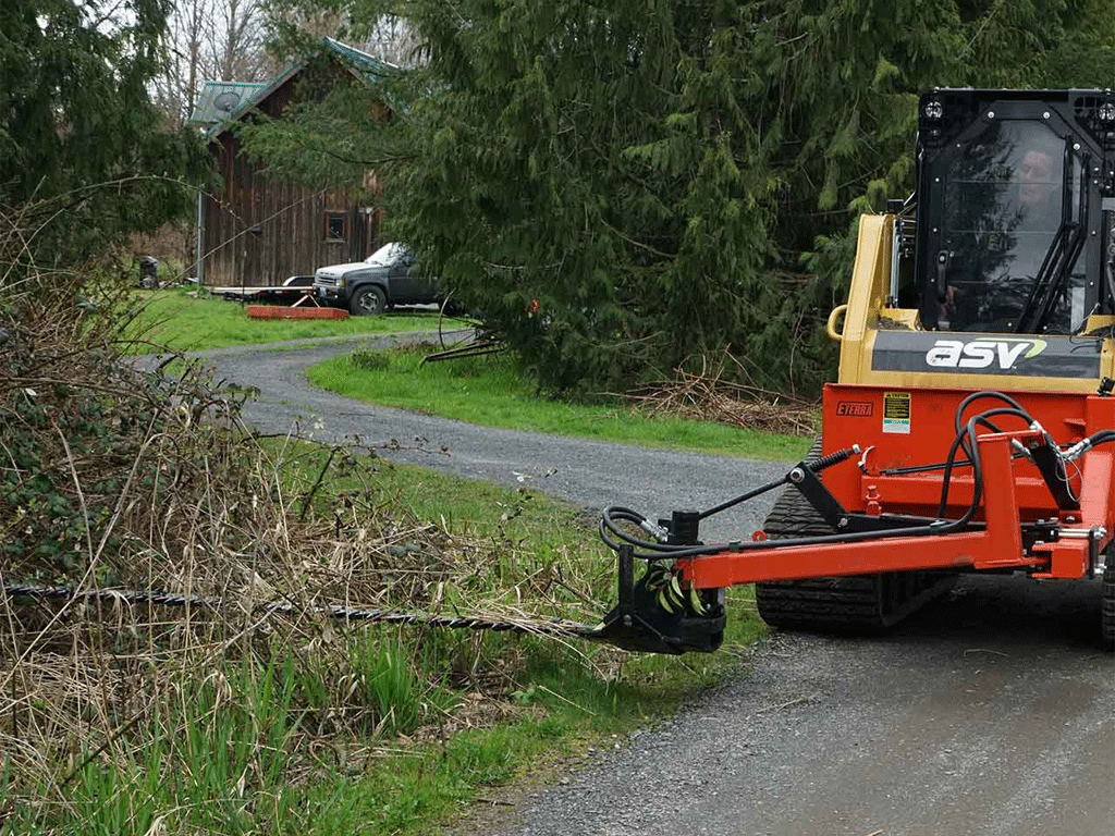ETERRA Skid Steer Sickle Bar Mower Attachment