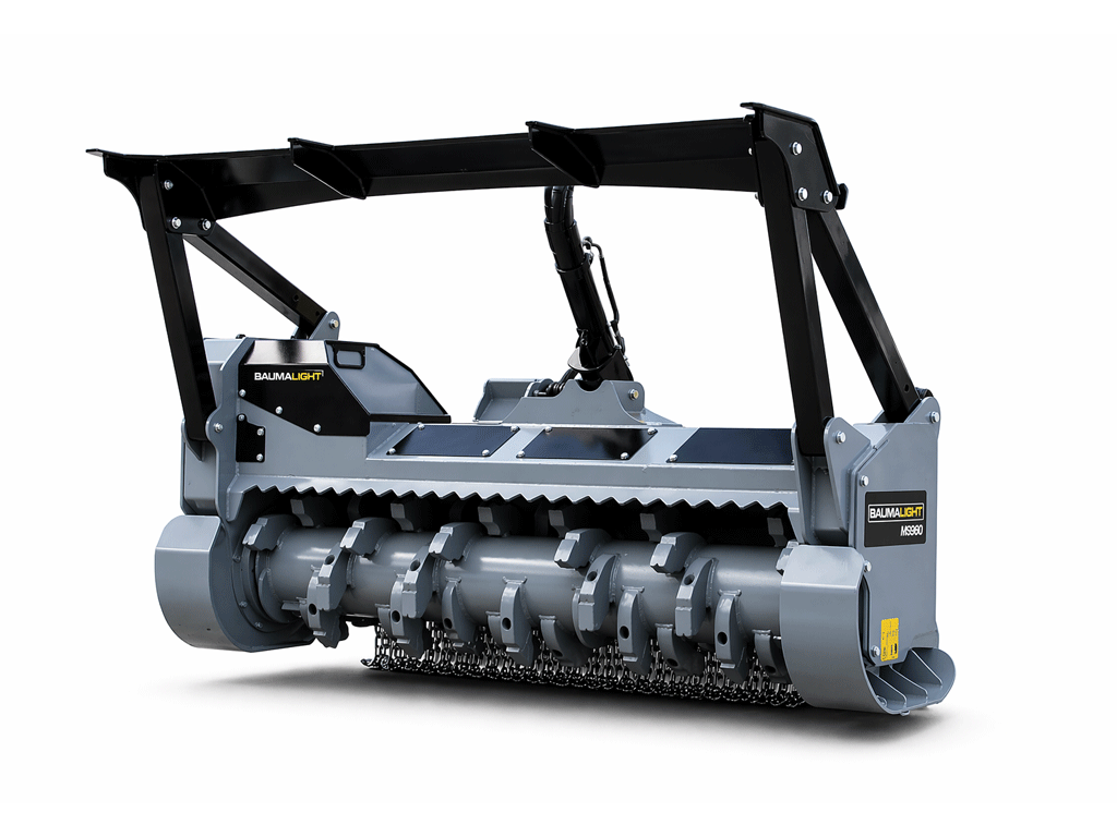 BAMALIGHT MS960 and MS972 Skid Steer Forestry Mulcher