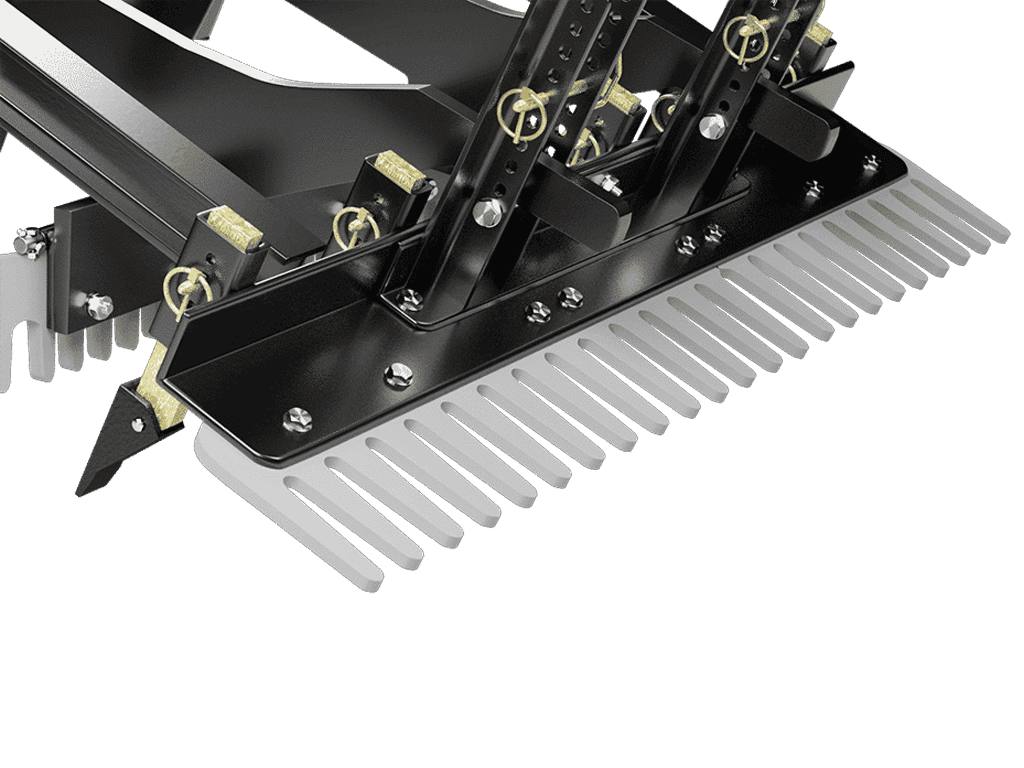 ABI Mini SR Landscape Rake for Mini Skid Steers