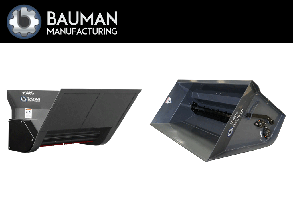 Bauman Material Drop Spreader