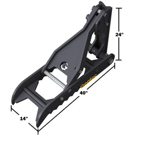 Gentec Mechanical Thumbs for Excavators