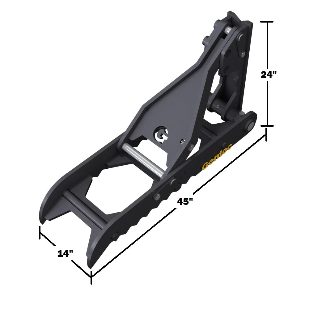 Gentec Mechanical Thumbs for Excavators