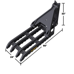 Gentec Mechanical Thumbs for Excavators