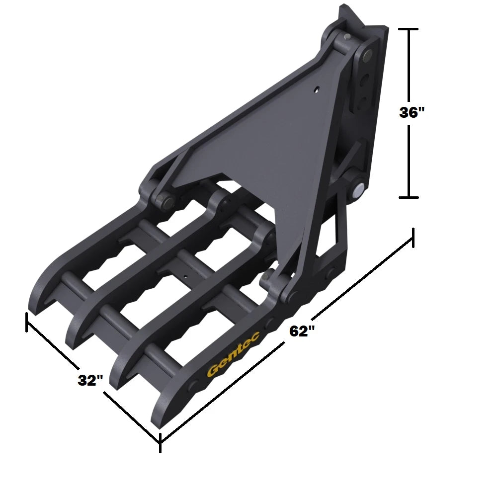 Gentec Mechanical Thumbs for Excavators